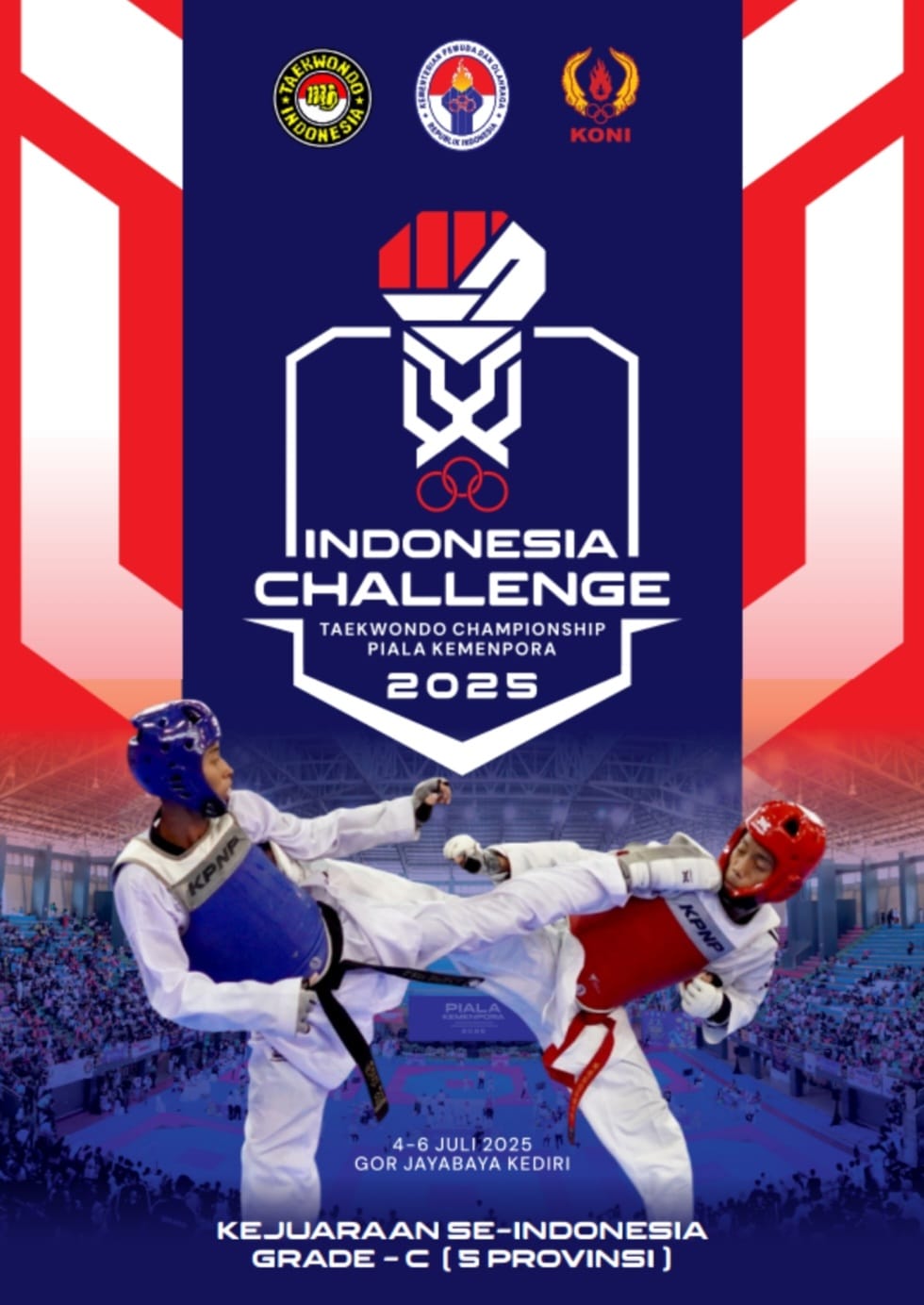 Ajang Pertarungan Prestasi Taekwondo di Tanah Air Taekwondo Indonesia Dojang ktcsulteng