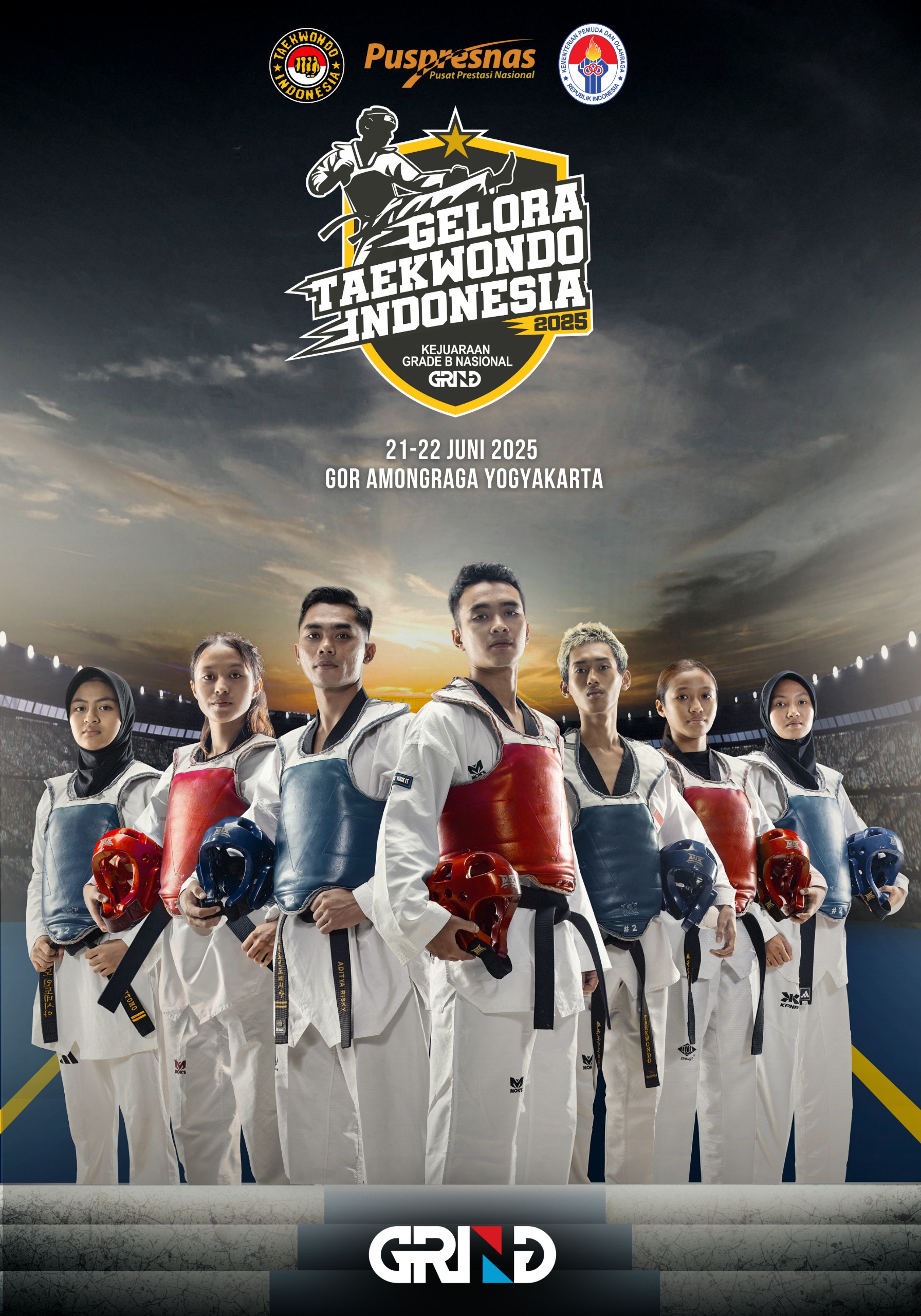Panggung Juara Taekwondo Indonesia Taekwondo Indonesia Dojang ktcsulteng